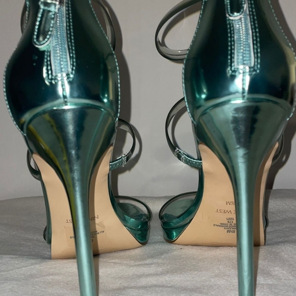 NEW Nine West Green Heels for Women SIZE 8.5 - Picture 10 of 11